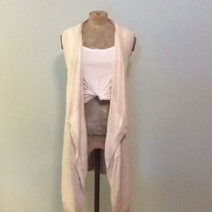Oversized Tank Cardigan